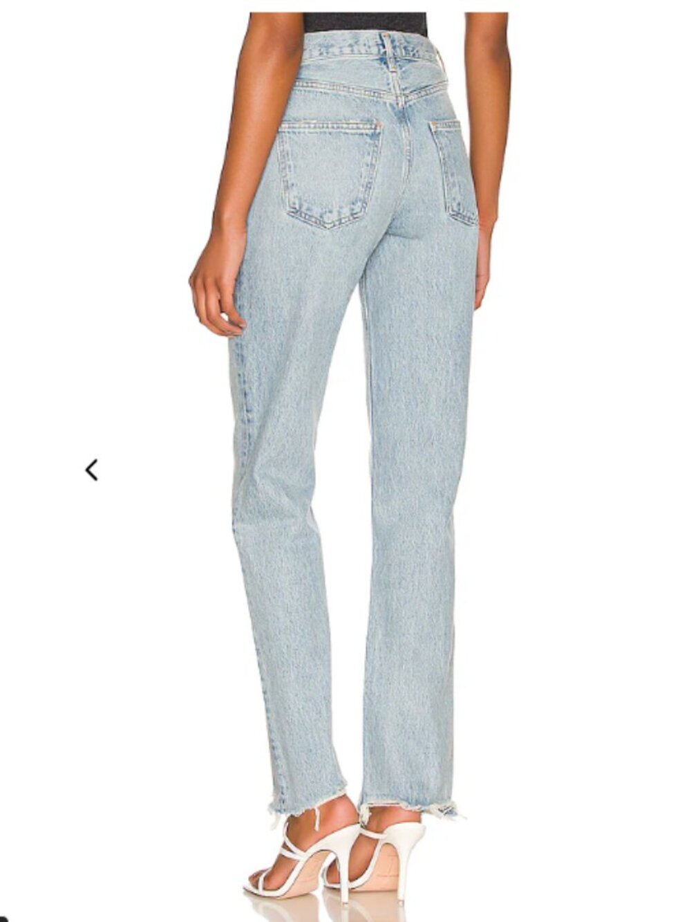 AGOLDE Lana Mid Rise Vintage Straight Jeans in Curio Size 27 NWT - Picture 2 of 13